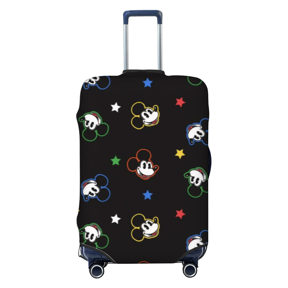 Ladies nan elastic suitcase cover with motif print, water-repellent and tear-resistant, with handle and telescopic opening Stornfield