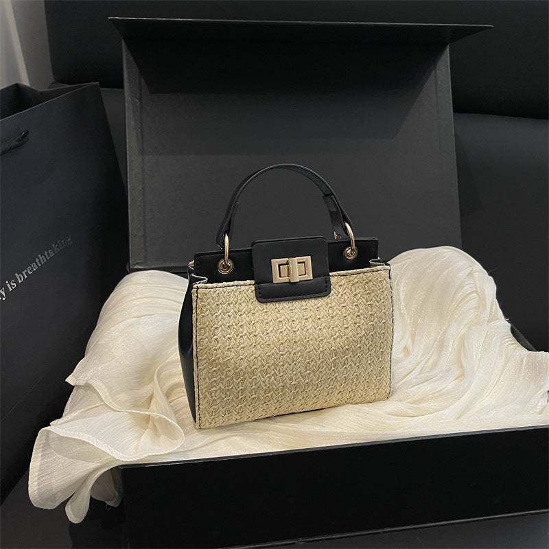 Textured Handheld Tote
