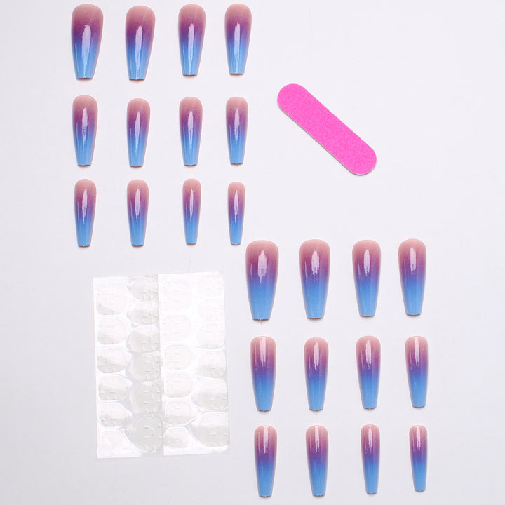 Ombre Press-On Nail Extensions Stornfield