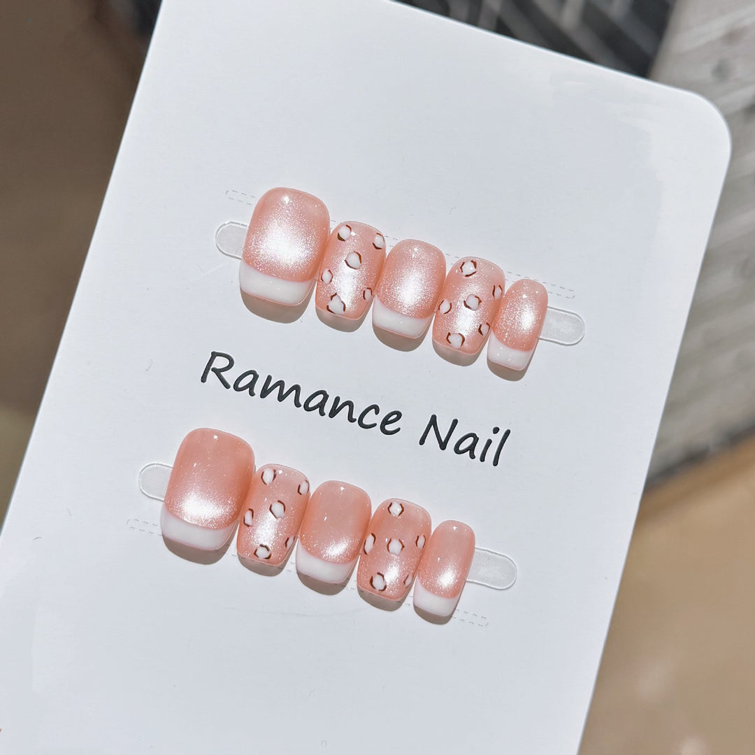 Elegant Press-On Nail Art Set Stornfield