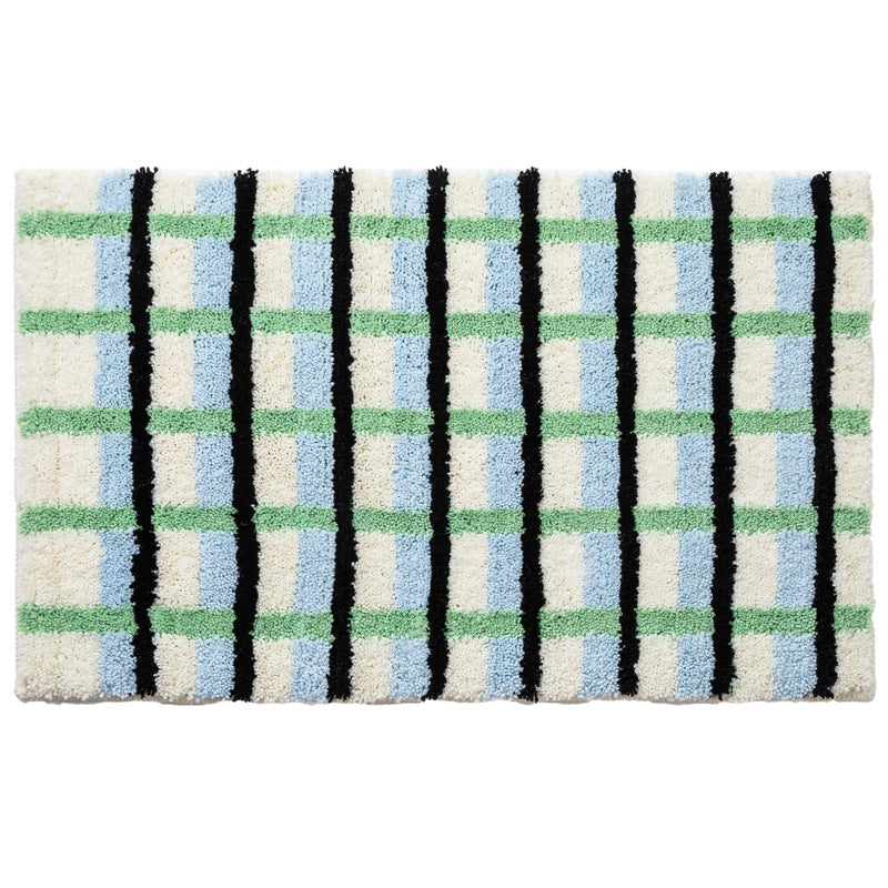 Soft Plush Textured Bath Mat