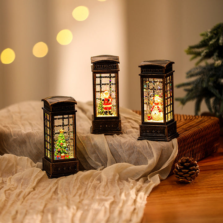 Nostalgic Christmas lantern with LED lighting Stornfield