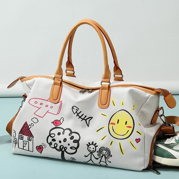 Artistic Print Travel Duffle Bag Stornfield
