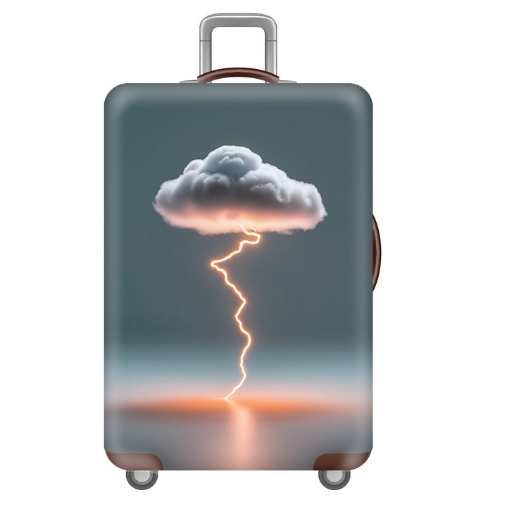 Unisex Hard Shell Suitcase with Inspiring Cityscape Stornfield