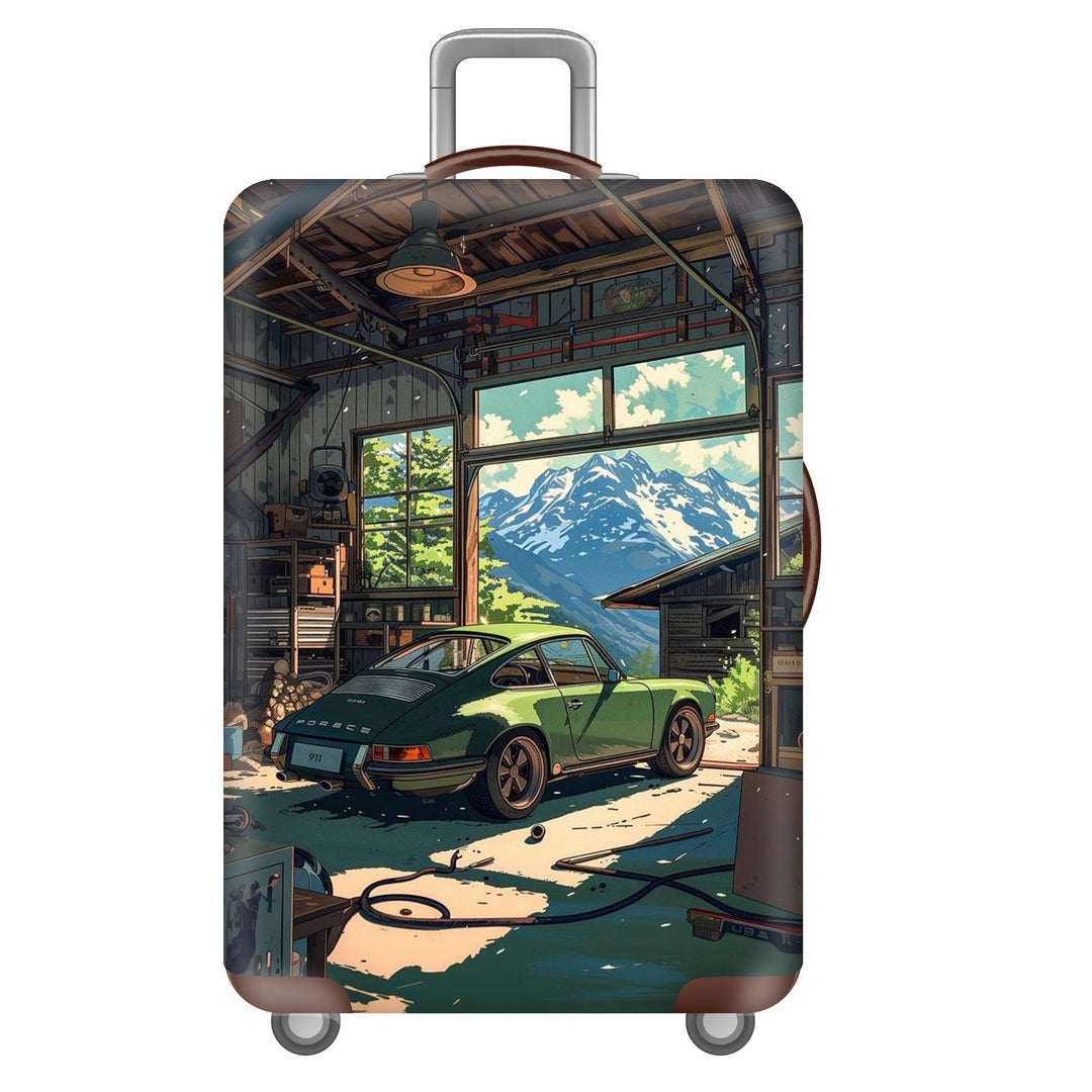 Unisex Hard Shell Suitcase with Dreamy Landscape Design Stornfield