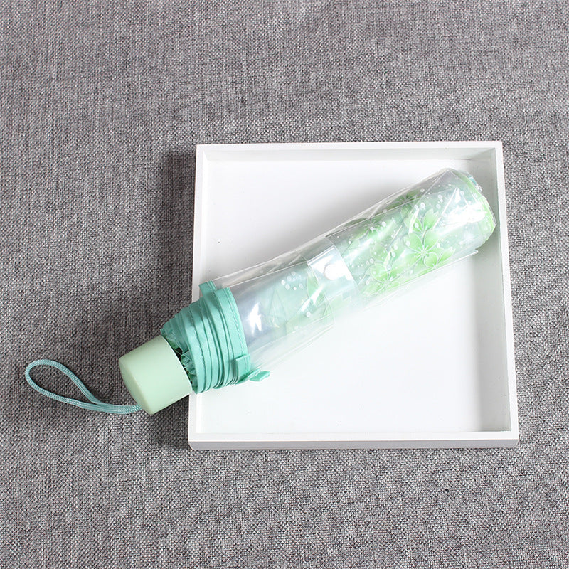 Women's elegant and portable umbrella with floral design Stornfield