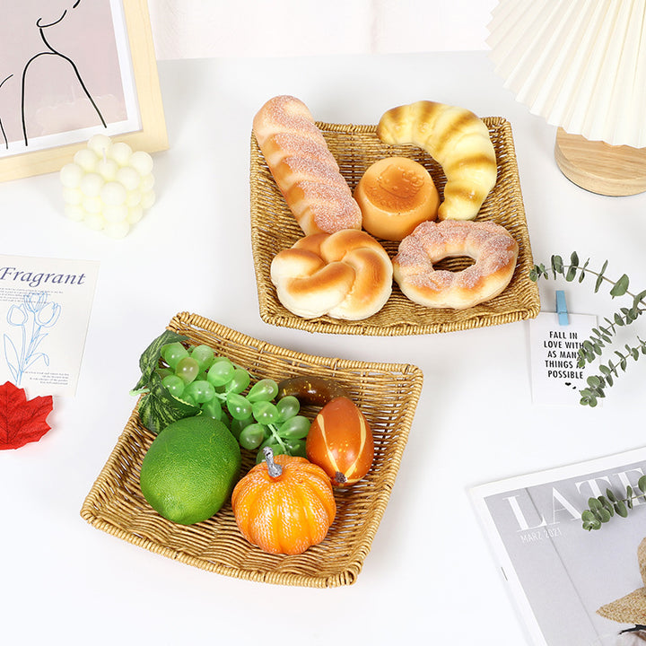 Handcrafted Natural Woven Tray Stornfield