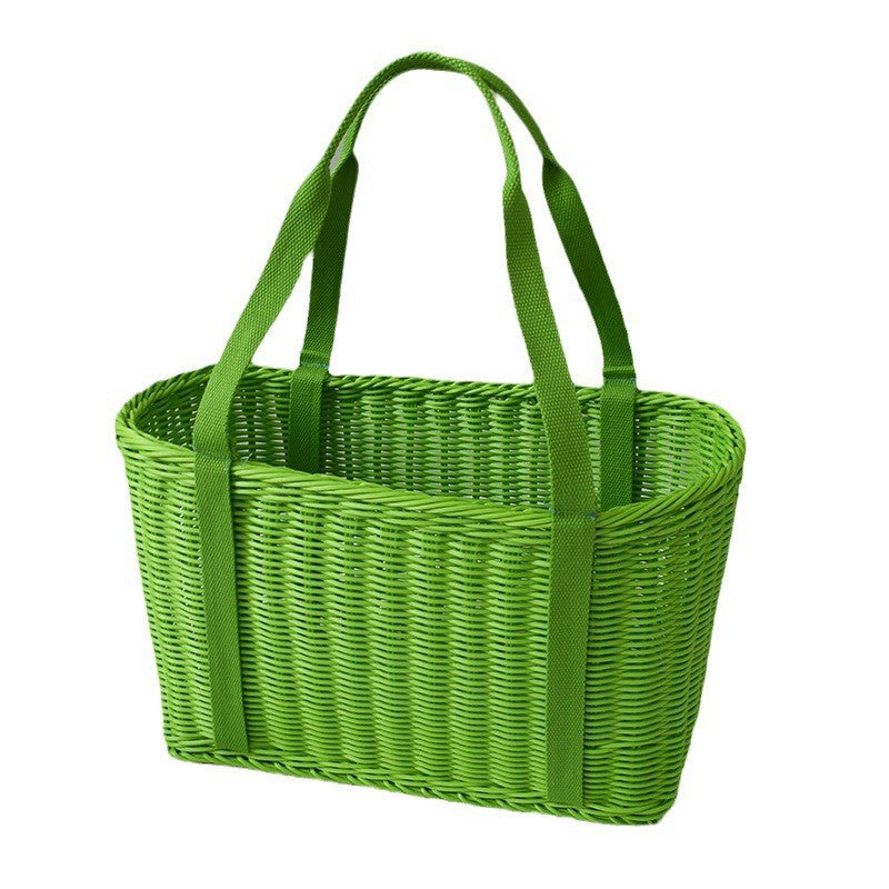 Stylish Woven Market Tote Stornfield