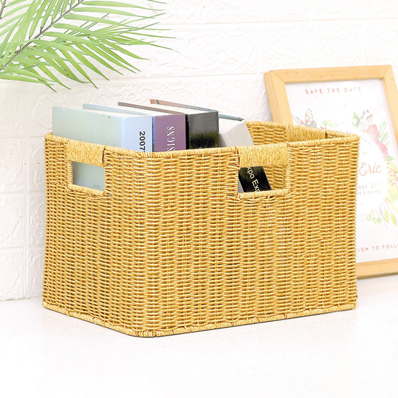 Handmade Wicker Storage Box Stornfield