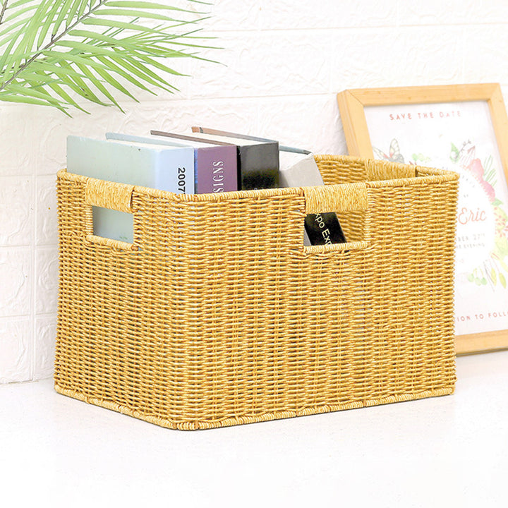 Handmade Wicker Storage Box Stornfield