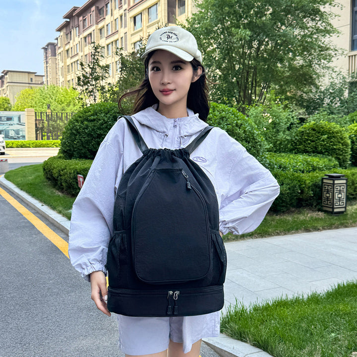 Versatile Drawstring Gym Backpack Stornfield