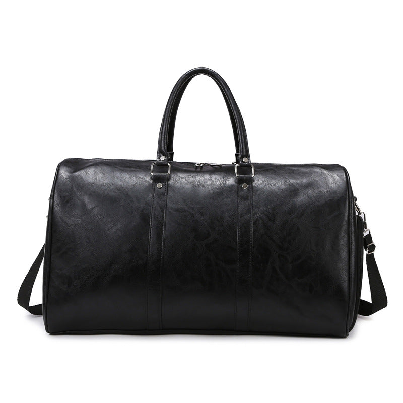 Vintage Leather Weekend Duffle Bag Stornfield