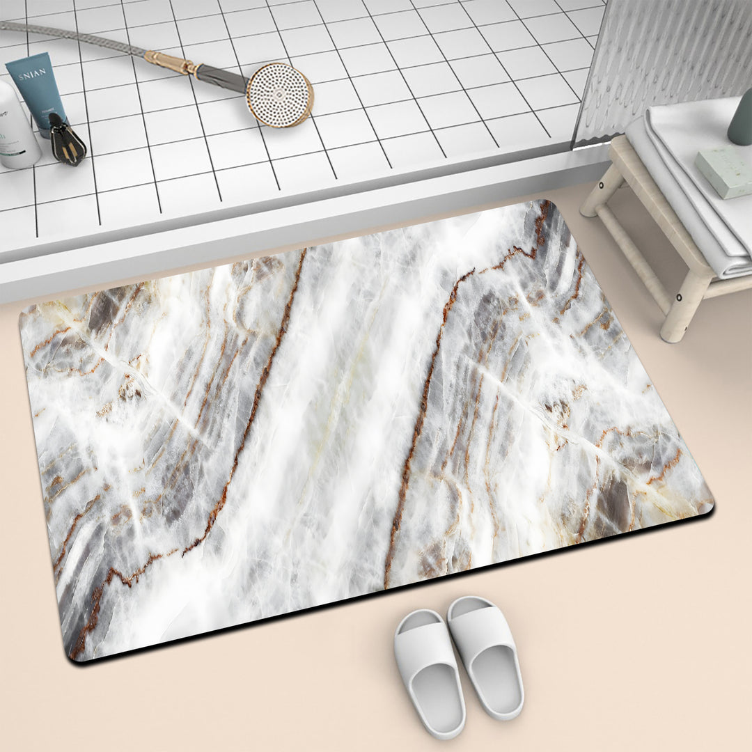 Artistic Mosaic Bath Mat Stornfield