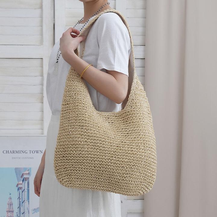 Handmade straw bag Stornfield
