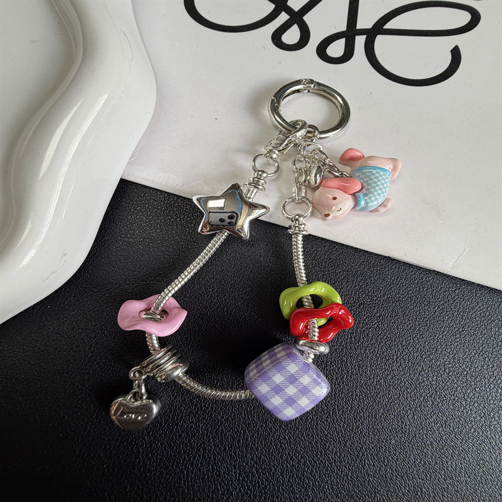 Fun-Themed Charm Keychain Stornfield 1790135506