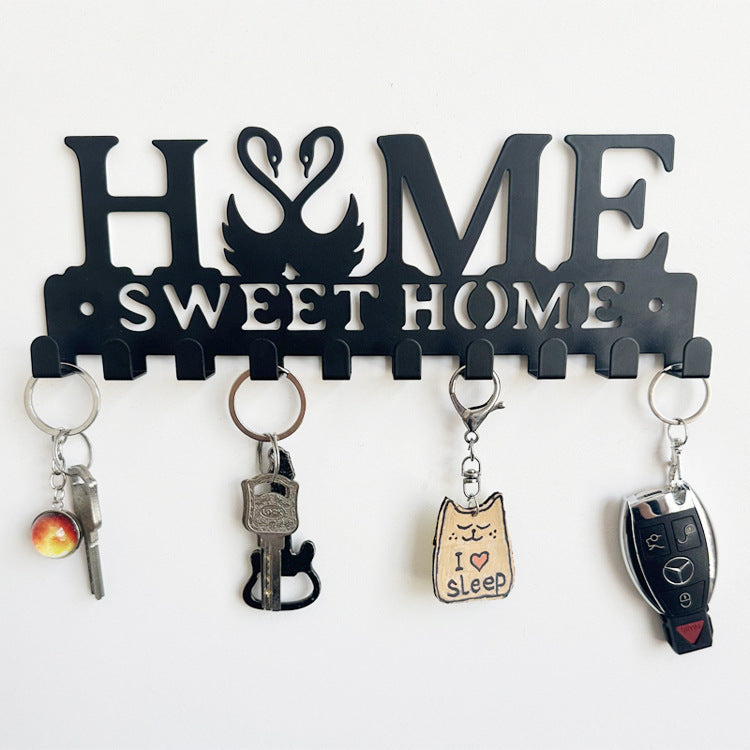 Metal key holder with cat design Stornfield