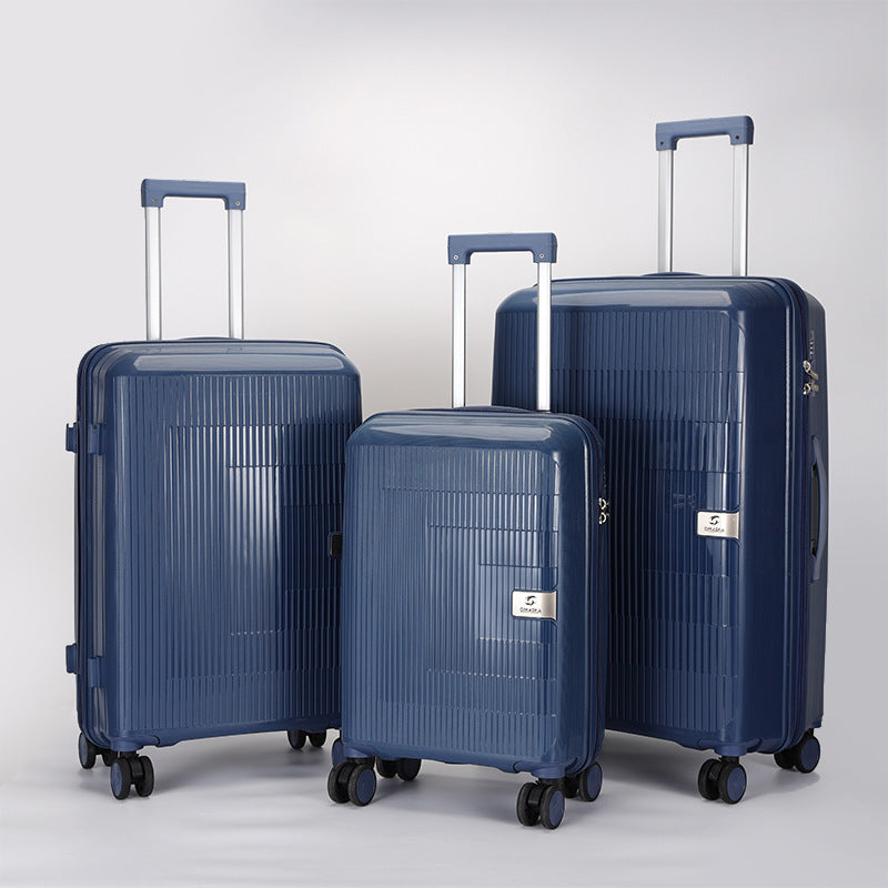 multi-size hardshell spinner luggage set with telescopic handles and double-spinner wheels Stornfield