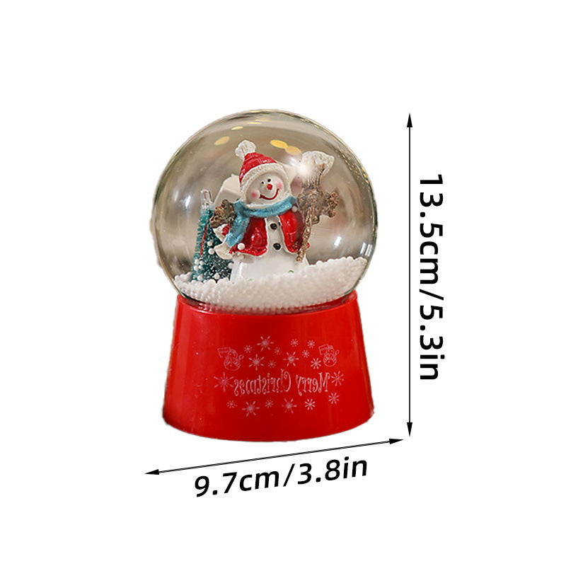 Snow globe with Santa Claus and Christmas tree Stornfield
