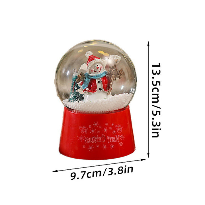 Snow globe with Santa Claus and Christmas tree Stornfield