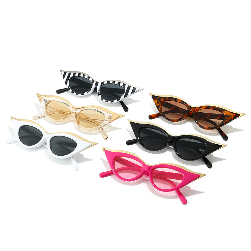 Women's Cat-Eye Sunglasses with Luxurious Metallic Accents Stornfield