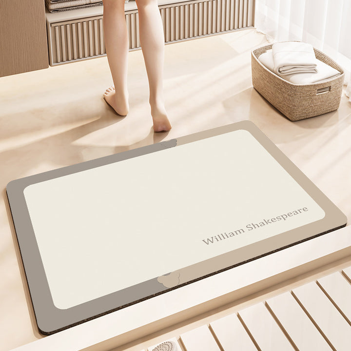 Luxurious Textured Bath Mat Stornfield