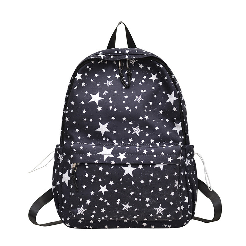 Stylish Star Print Backpack Stornfield