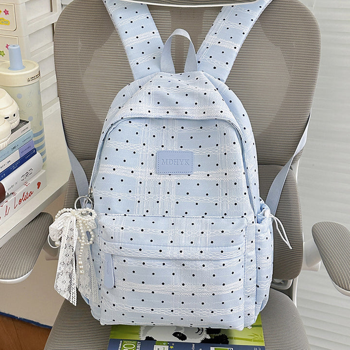 Compact Polka Dot Backpack Stornfield