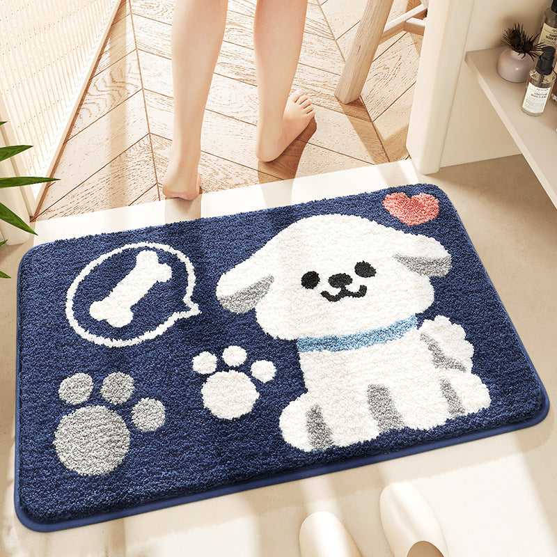 Pet-Themed Bath Mat