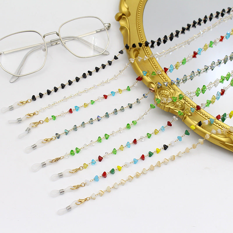 Heart Shaped Beaded Eyewear Chain Stornfield