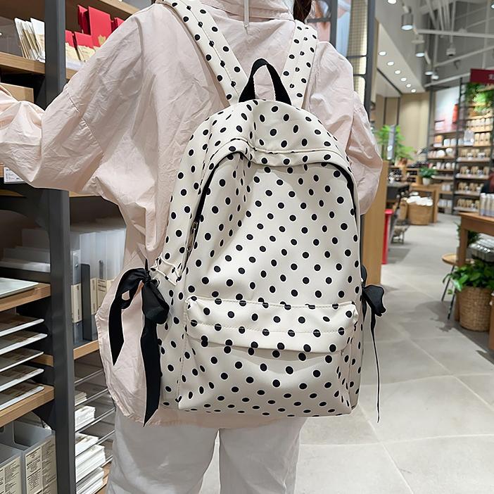 Fun Polka Dot Casual Backpack Stornfield