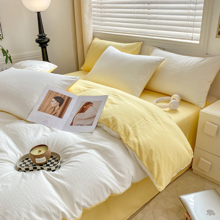 Luxurious Smooth Cotton Duvet Cover Set