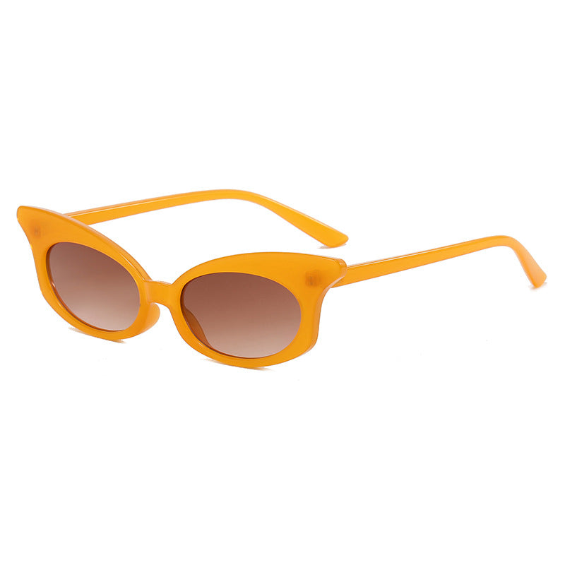 Women Cat-Eye Sunglasses with Transparent Frame and UV Protection Stornfield