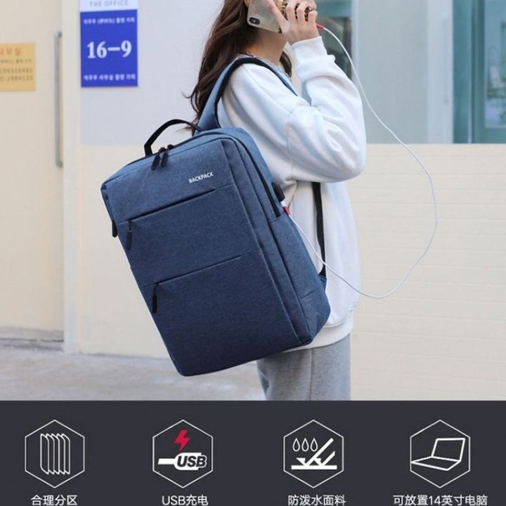 Multi-Compartment Laptop Backpack Stornfield