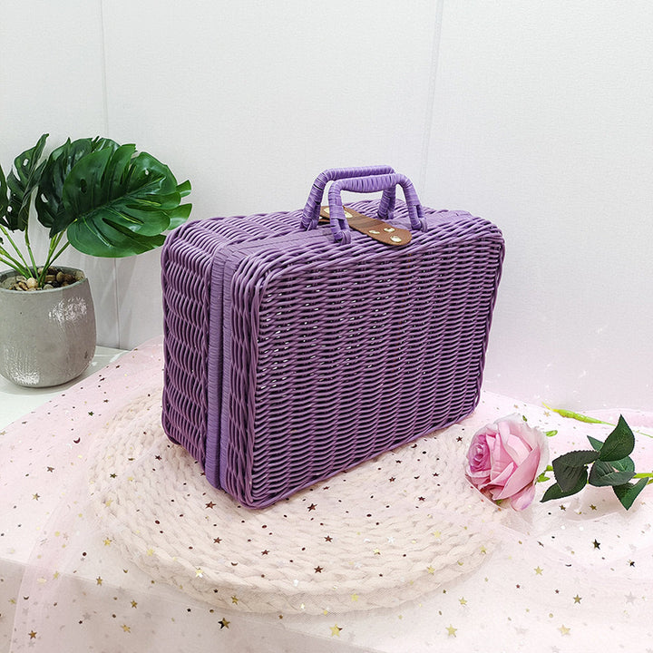 Ladies Stylish Rat Box with Practical Handles Stornfield