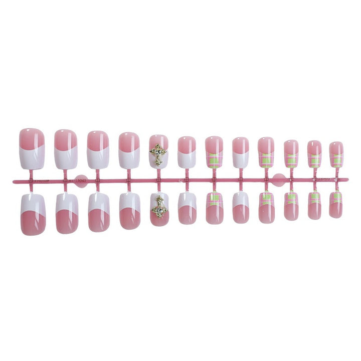 Artificial nails with elegant decorations Stornfield