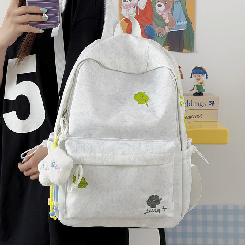 Casual Multi-Pocket Backpack with Fun Accents Stornfield