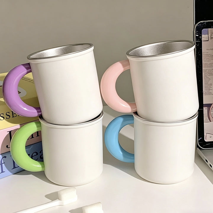 Insulated ceramic mug with ergonomic handle Stornfield