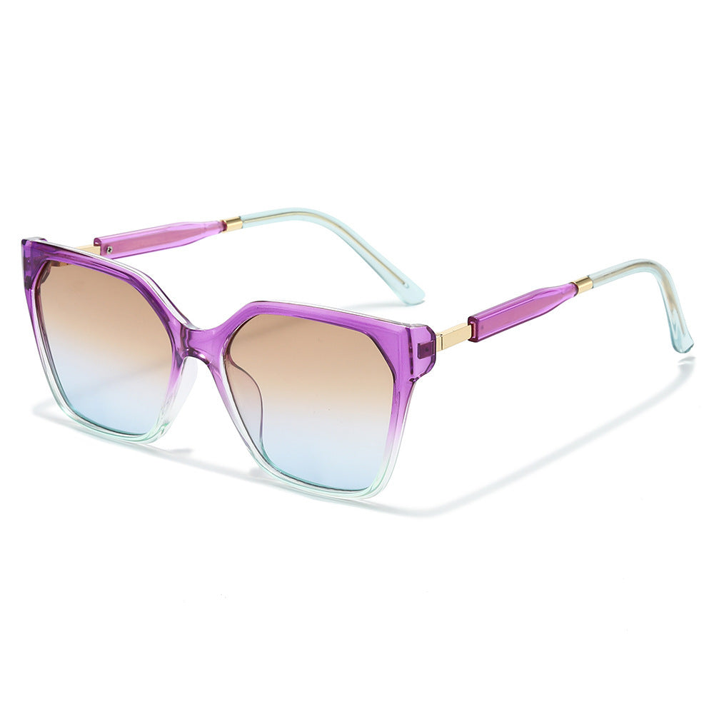 Bold Angular Oversized Sunglasses Stornfield