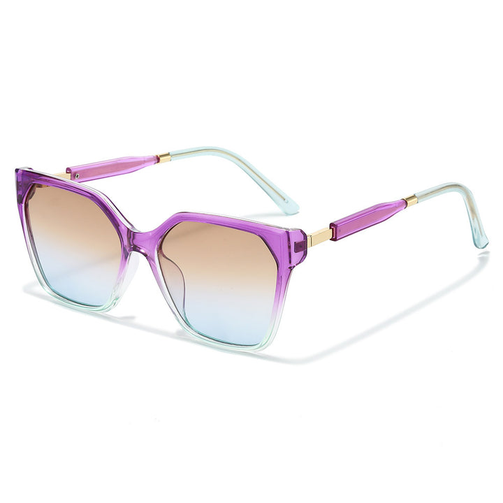 Bold Angular Oversized Sunglasses Stornfield