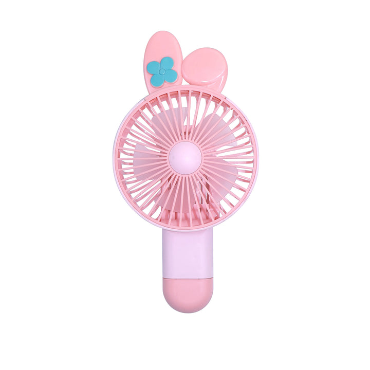 Women's Portable Handheld Fan in Playful Bunny Design Stornfield