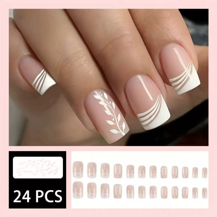 Artificial Nail Set with Cheerful Spring Design Stornfield