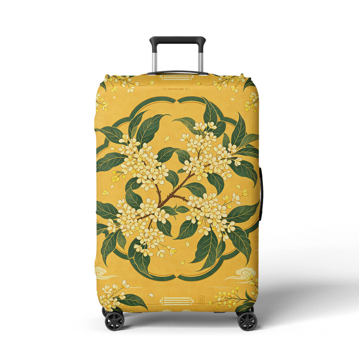 Women Hard Shell Suitcase in Elegant Bamboo Design Stornfield