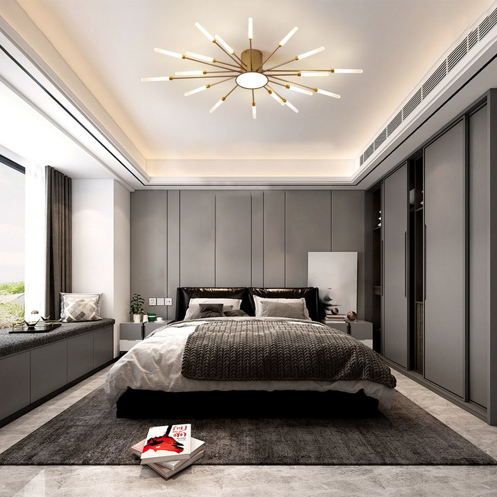 Starburst Ceiling Light Fixture