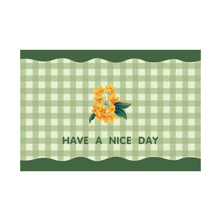 Stylish Floral Patterned Comfort Bath Mat Stornfield