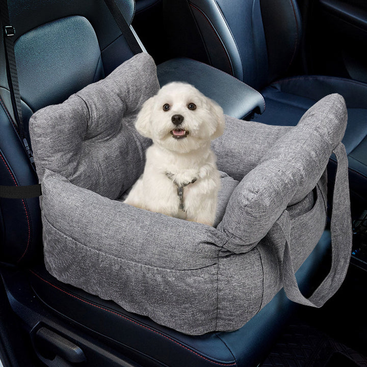 Dog car seat with adjustable safety belt Stornfield