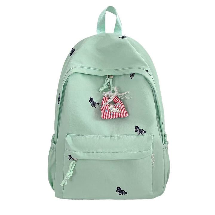 Backpack with Cheerful Animal Motif and Practical Compartments Stornfield