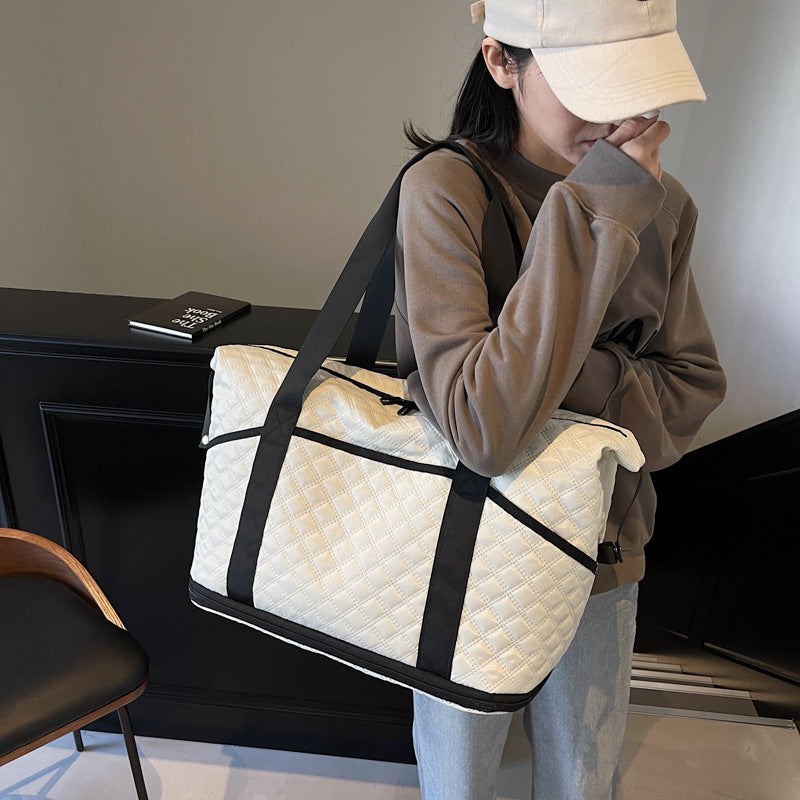 Quilted Travel Weekender Bag Stornfield