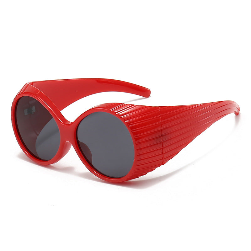 Women Oversized Cat-Eye Sunglasses with Stylish, Textured Frame Stornfield