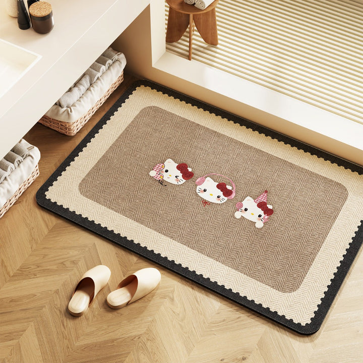 Cute Cartoon Character Bath Rug