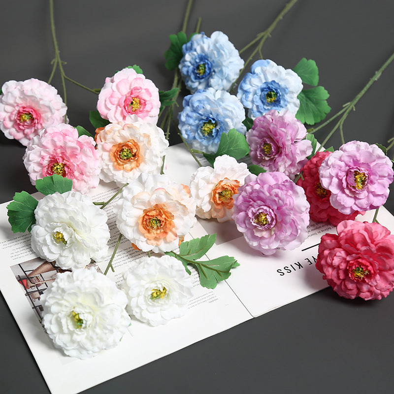 Decorative Silk Flower for Home Decor Display